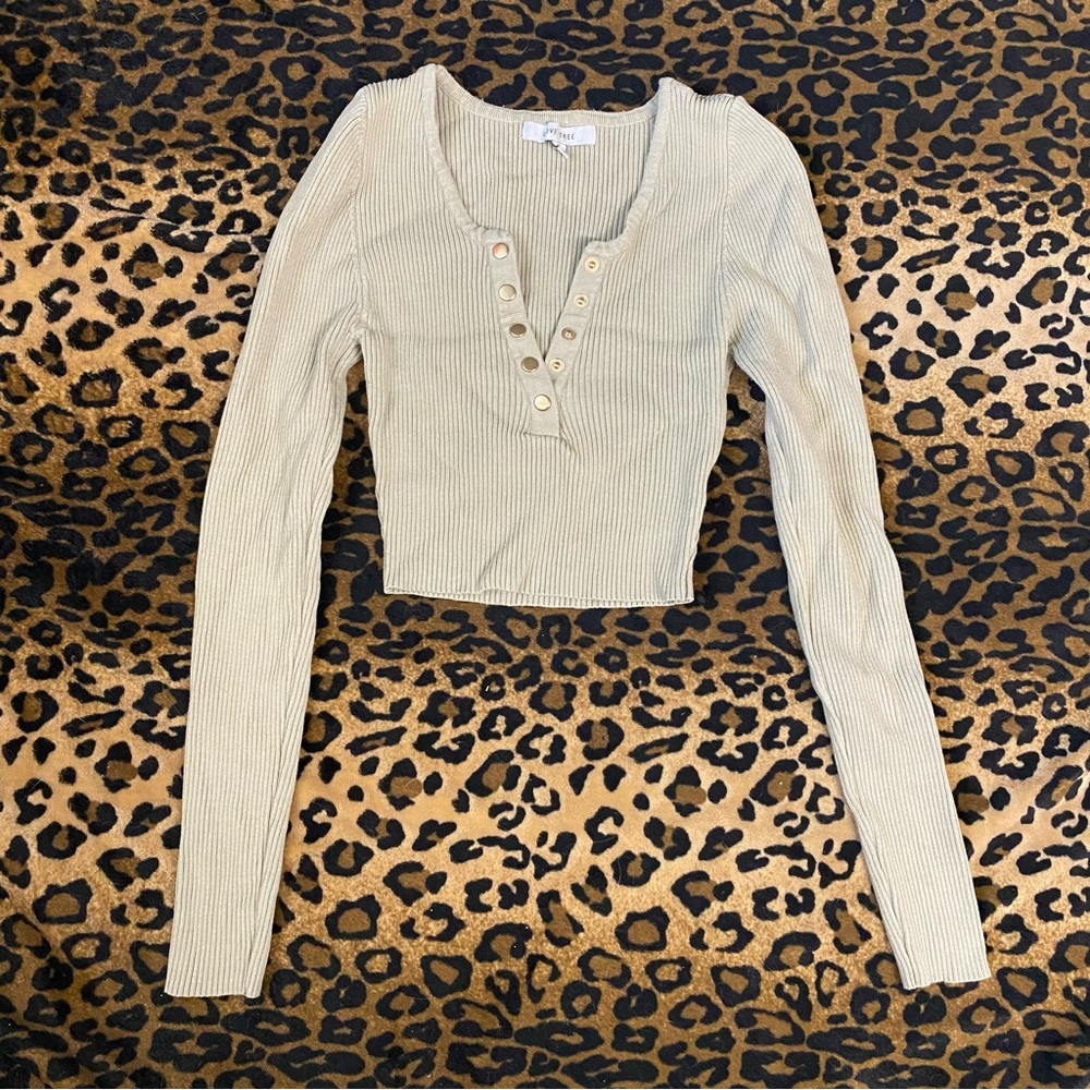 Love Tree sage top